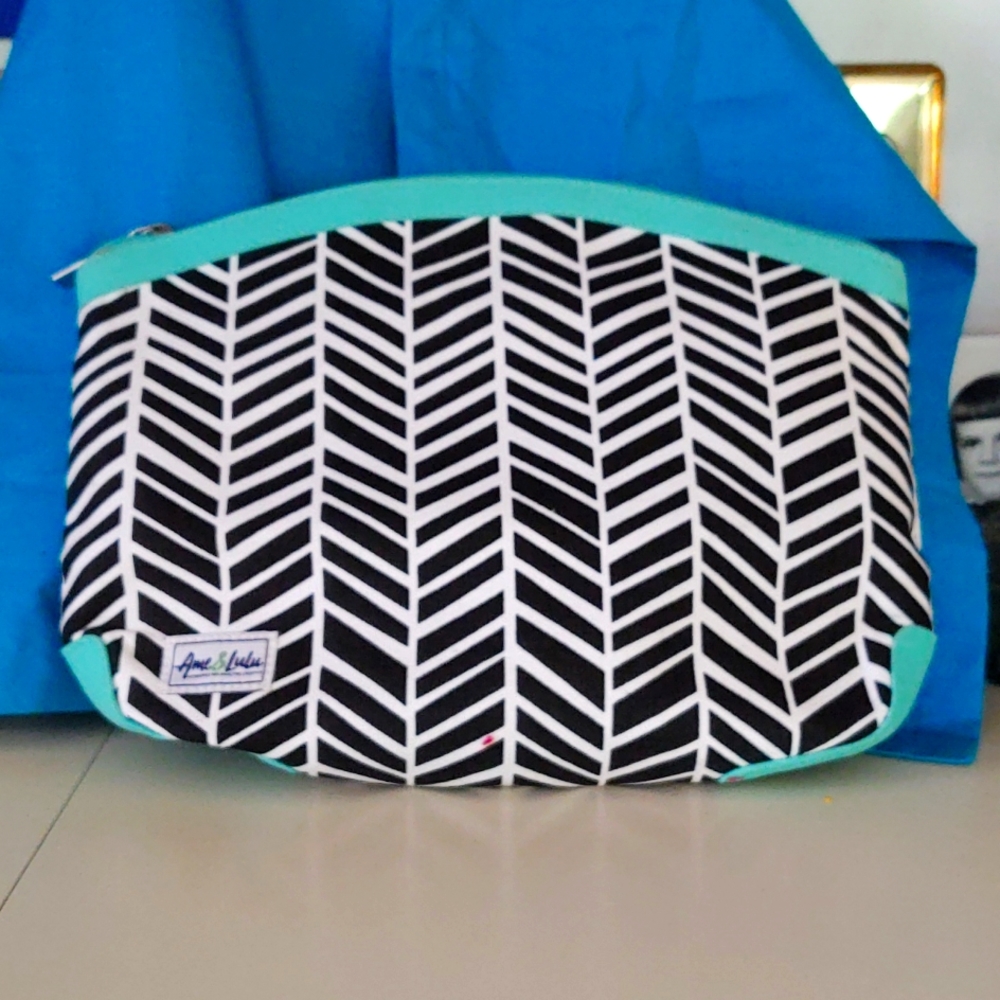 Canvas everything pouch Ame & Lulu,clutch cosmetic